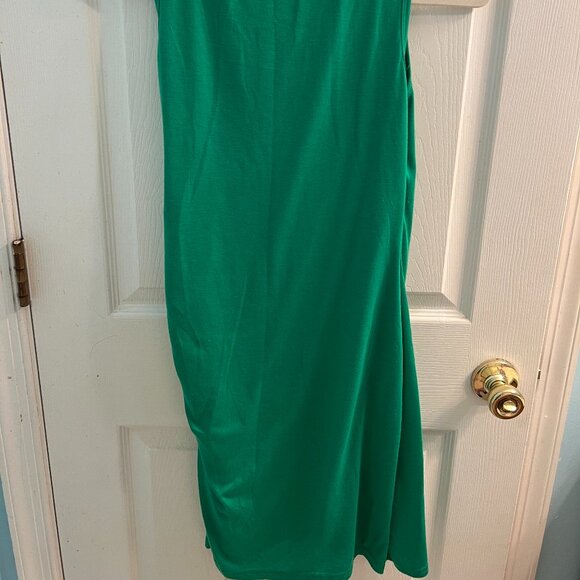 Green Ruched Dress - Picture 3 of 3